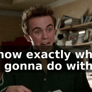 I know exactly what I'm gonna do with it!