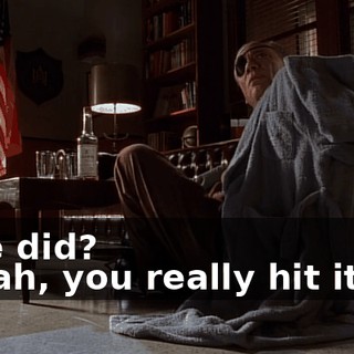 - We did? - Yeah, you really hit it off.
