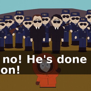 No, no! He's done for! C'mon!