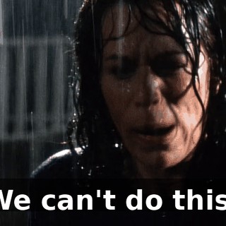 We can't do this!