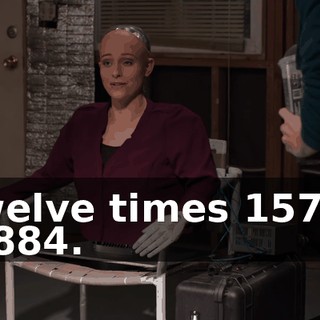 Twelve times 157 is 1,884.