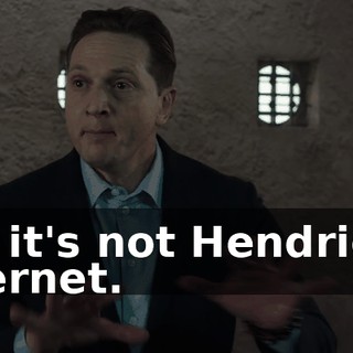 but it's not Hendricks' Internet.