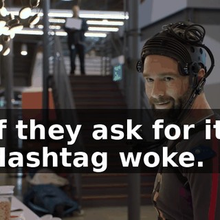 If they ask for it. Hashtag woke.