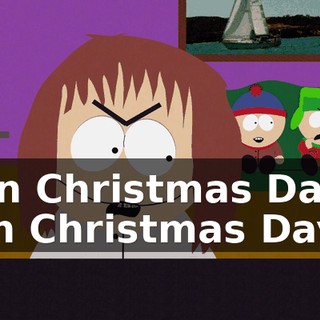 ♪ On Christmas Day, on Christmas Day ♪