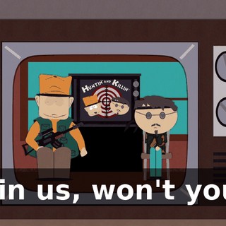 Join us, won't you?