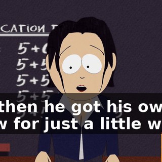but then he got his own show for just a little while.