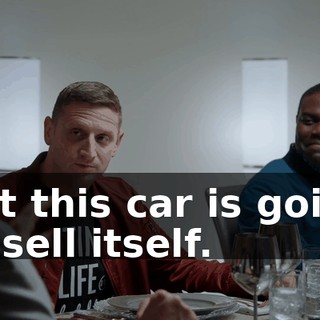 but this car is going to sell itself.