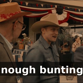Enough bunting?