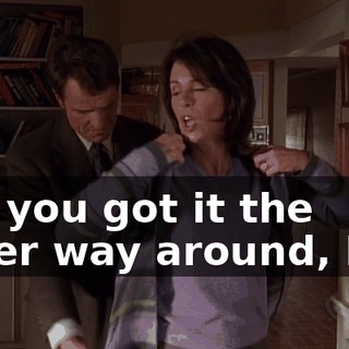 No, you got it the other way around, Hal.