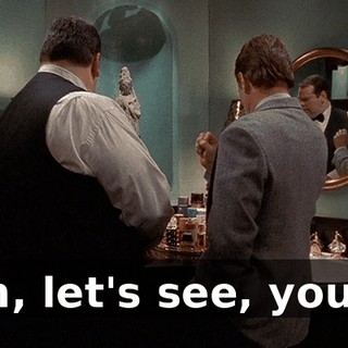 Uh, let's see, you...
