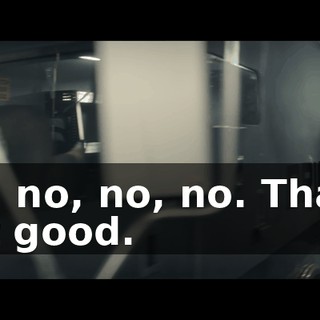 Oh, no, no, no. That's not good.