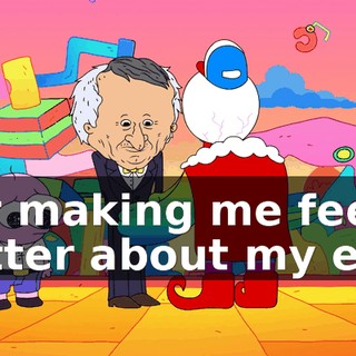 For making me feel better about my eye,