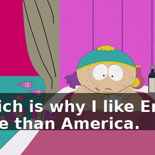 "which is why I like Endor more than America.