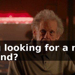 You looking for a new friend?