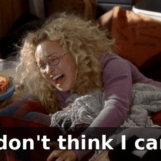 I don't think I can!