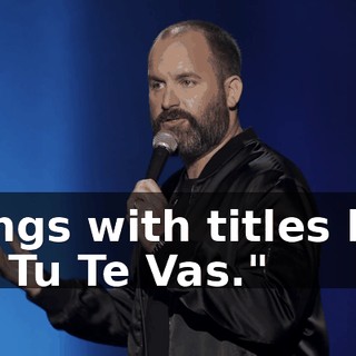 Songs with titles like "Si Tu Te Vas."