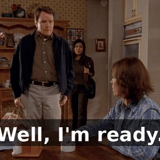 Well, I'm ready.