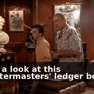 Take a look at this quartermasters' ledger books.