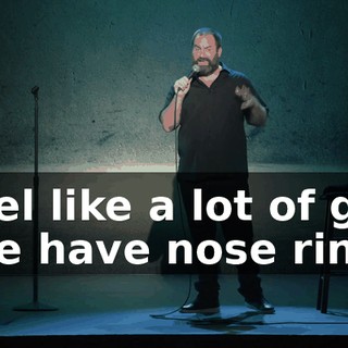 I feel like a lot of girls here have nose rings,