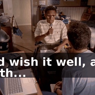 and wish it well, and furth...