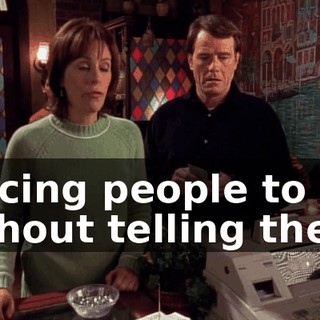 Forcing people to tip without telling them?