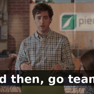 and then, go teams.