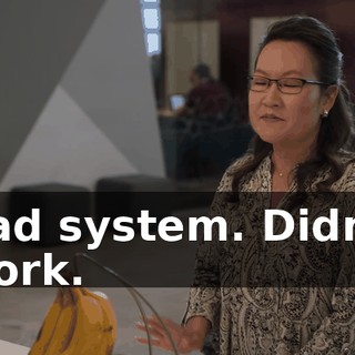 Bad system. Didn't work.