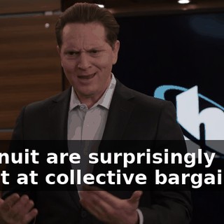 the Inuit are surprisingly adept at collective bargaining.