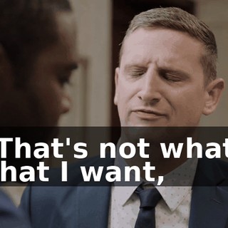 - That's not what I what I want,