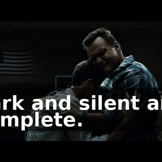 dark and silent and complete.
