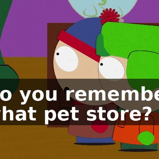 Do you remember what pet store?