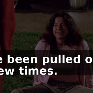 I've been pulled over a few times.