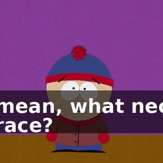 I mean, what neck brace?