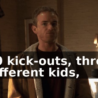 40 kick-outs, three different kids,