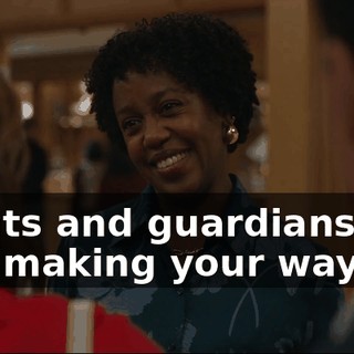 Parents and guardians need to be making your way