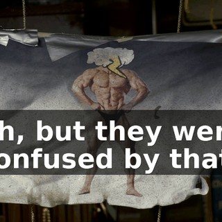 uh, but they were confused by that.