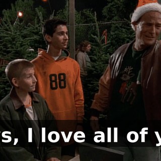 Boys, I love all of you.