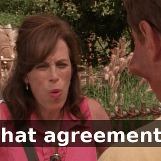 What agreement?!