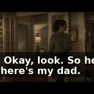 Hey. Okay, look. So here's me, here's my dad.