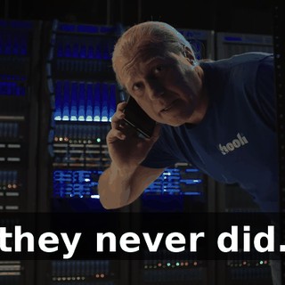 they never did.