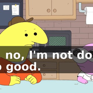So, no, I'm not doing too good.