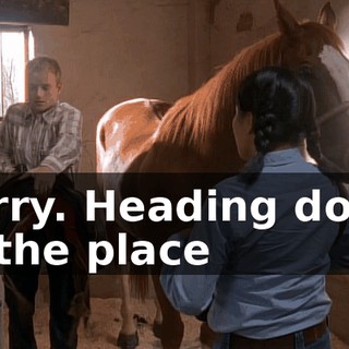 Sorry. Heading down to the place