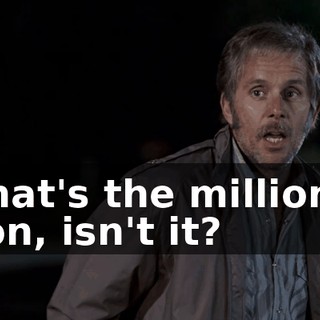 Well, that's the million-dollar question, isn't it?