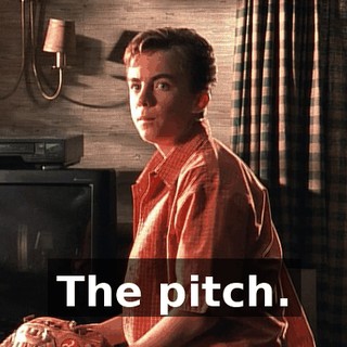 The pitch.