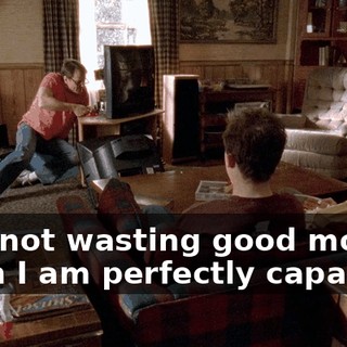 I am not wasting good money when I am perfectly capable...