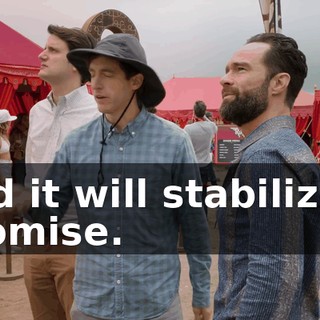 and it will stabilize, I promise.