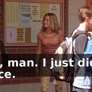 Oh, man. I just did it once.