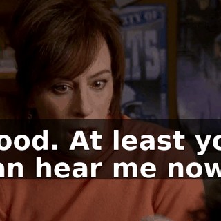Good. At least you can hear me now.