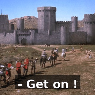 - Get on !