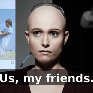 Us, my friends.